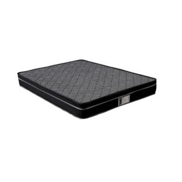 Imagem de Colchão King 193x203x20 Molas Ensacadas D28 Euro Pillow Montreal Preto