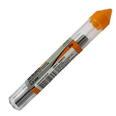 Imagem de Solda Estanho Tubo 25g 1mm