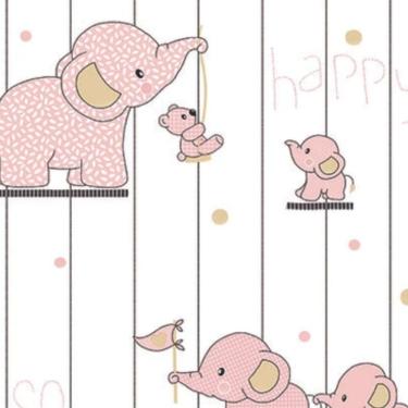 Imagem de Papel De Parede Yoyo Ii Infantil Branco Yy204701r