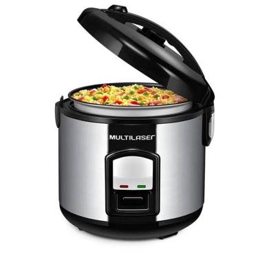 Imagem de Panela De Arroz Gourmet 220v 700w Aco Inox Capacidade De...