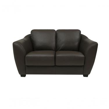 Imagem de Sofá De Couro Baltic 2 Lugares Marrom - Mempra