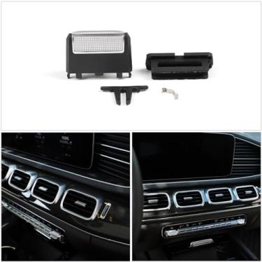 Imagem de Tumukiw Kit De Reparo Para Saída Ar, Clipes Substituição Grelha Ar Condicionado Dianteira Esquerda Direita/Traseira (Ventilador Do Console Central) Mercedes Benz W167 Gls Gle 350 400 450 500 580 202