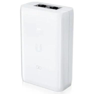 Imagem de Injetor/Fonte POE+ Ubiquiti U-POE-AT 48V/30W Para Access Point Ubiquiti