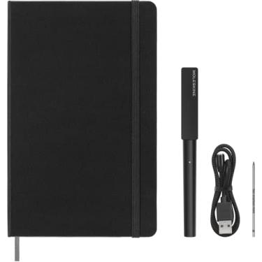 Imagem de Moleskine Conjunto de caderno inteligente para escrita e nova caneta inteligente (2022) – Armazene notas escritas digitalmente, com notebook conectado e aplicativo Moleskine Notes (apenas compatível com notebooks Moleskine Smart)