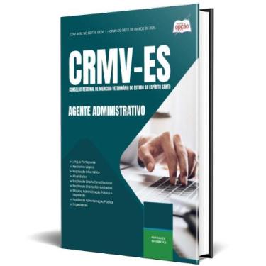 Imagem de Apostila Crmv Es 2025 - Agente Administrativo - Apostilas Opção