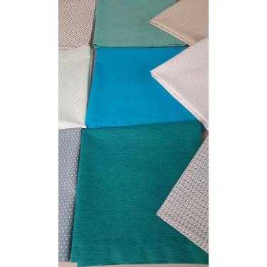 Imagem de Guadanapos em tecidos 41 x41  várias opções de cores - Amoramesa013