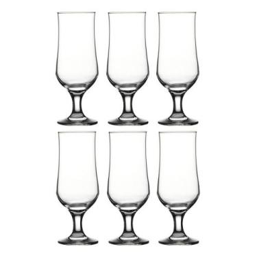 Imagem de Conjunto 6 Taças Vidro Cerveja 385ml Transparente G4U - Class Home