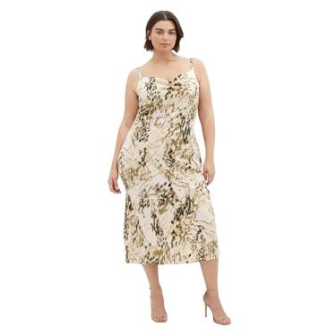 Imagem de City Chic Vestido feminino plus size - Bayley, Pele, 54