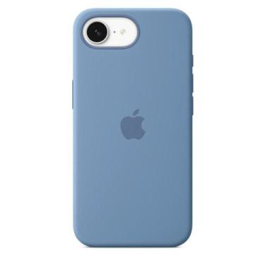 Imagem de Capa de silicone para iPhone 16e  Azulinverno - APPLE