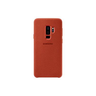 Imagem de Samsung Alcantara Fabric Qi Charging Capa compatível para Galaxy S9 - Vermelha, EF-XG965AREGWW