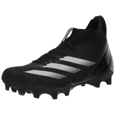 Imagem de adidas Tênis masculino Adizero Impact Premier, Preto/branco/preto, 43