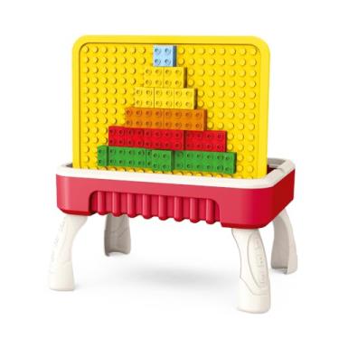 Imagem de Xalingo Blocos de Montar Mesa Interativa 58 Peças Grandes