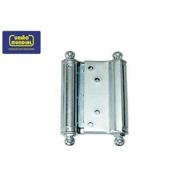 Imagem de 025504 - DOBRADICA ACO VAI E VEM 3" CROMADO (0,43 KG)