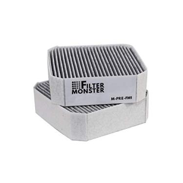 Imagem de Substituição de carbono compatível com pré-filtro Molekule para purificador de ar Moleklele, pacote com 2