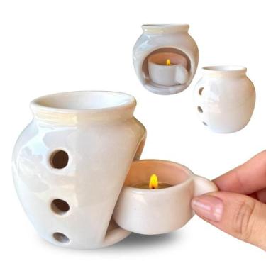 Imagem de Rechaud Difusor Cerâmica Wax Melts Essência Concentrada - Casa DiCheir
