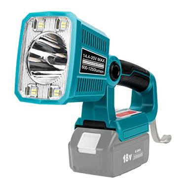 Imagem de Taingwei Lanterna LED 1250LM para bateria de lítio Makita 18V LXT, luz de trabalho de 18 W para acampamento, reparo de carro, iluminação de emergência e local de trabalho