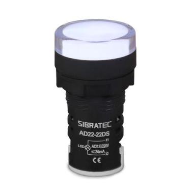 Imagem de Sinaleiro Led 22mm 127/220v Ad22-22ds - Sibratec