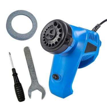 Imagem de Generic Afiador de brocas, máquina automática de afiar brocas helicoidais, doméstica com rebolo, chave de fenda, chave inglesa
