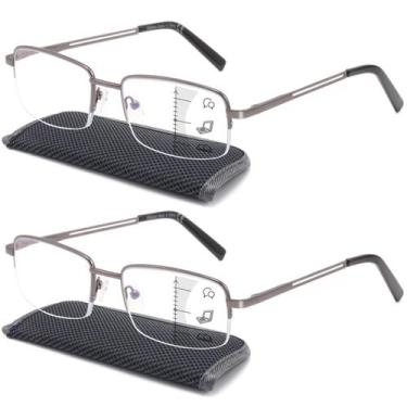 Imagem de Óculos de leitura SKYOAK Progressive Multifocus 2.5 Gunmetal