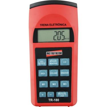 Imagem de Trena Eletrônica Digital com Mira Laser TR-180 - 04191 - INSTRUTHERM
