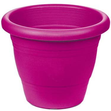 Imagem de Vaso de Plástico para Jardim Bordô 19 x 22 x 22 cm - PR6043-3 - PINCÉIS ATLAS