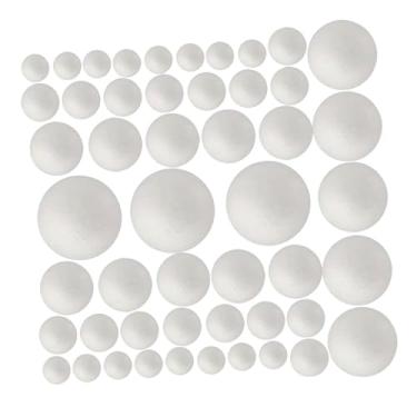 Imagem de Sclmgo 126 Peças de Bolas de Espuma para Artesanato Infantil, Decorações Coloridas, Materiais Escolares, Projetos DIY E Lembrancinhas de Festa, 50 Peças