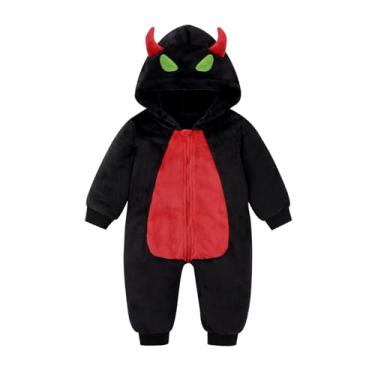 Imagem de Macacão unissex com capuz para bebês e meninas, Monstros, 12-18 Months