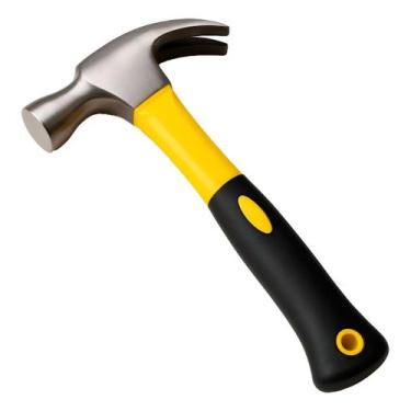 Imagem de Martelo Profissional 25mm Aço Carbono com Cabo de Fibra Reforçado - Jd