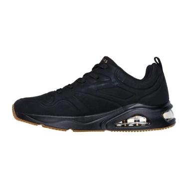 Imagem de Skechers Tênis masculino Tres-air Uno-Casairal, Preto/preto, 11.5 Wide