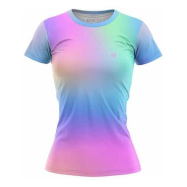Imagem de Lusa Academia Feminina Fitness Camiseta Treino Funcional - Efect, Tie 