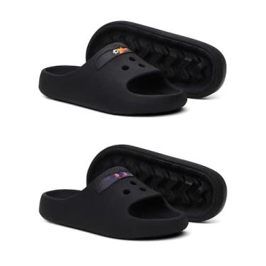 Imagem de Kit 2 Chinelo Slide Papete Infantil Kids Confortavel Personagem Desenh