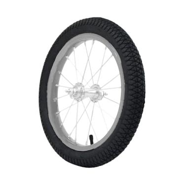 Imagem de Colaxi Rolh de borracha de roda de reposição de bicicleta para 12 "Children Bicycles Substitua peças de instalação fácil de instalação infantil, Aro de Alumínio