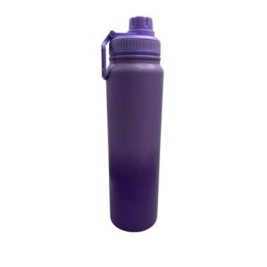 Imagem de Garrafa Térmica Esportiva Inox Gradiente 800ml ou 1000ml  Bebida Quent