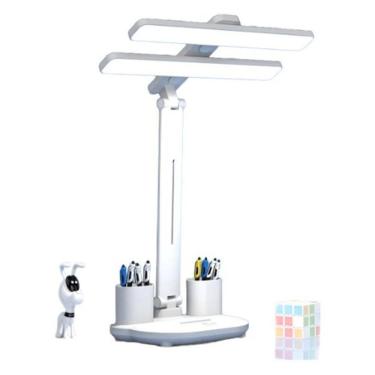 Imagem de Luminária De Mesa Leitura Led Ajustável 3 Níveis Usb Onistek