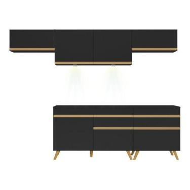 Imagem de Cozinha Completa 5 Peças Com Leds Mp2032 Veneza Up - MULTIMOVEIS