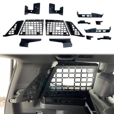 Imagem de CTH Para Toyota Land Cruiser LC250 2024 2025 janela lateral do carro suporte de armazenamento rack de bagageiro organizadores de porta-malas traseiro caixas de armazenamento de porta-malas acessórios