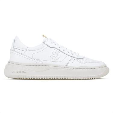 Imagem de Tênis Democrata Block Branco - Masculino, 37, Branco