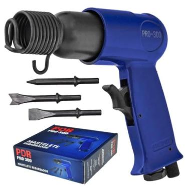 Imagem de Martelete Pneumático Pistola Rebarbador 1/4 Pro-300 Ldr-pro