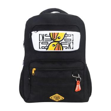 Imagem de Mochila Escolar Grande Black B.Duck Container Kids - B Duck