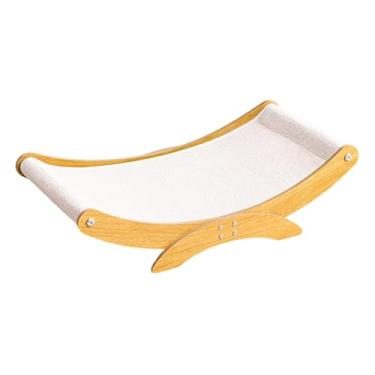 Imagem de Generic Arranhador para gatos, cama de descanso, arranhador de papelão, espaço relaxante, almofada para arranhar para gatos internos, Estilo Scratch Carpet