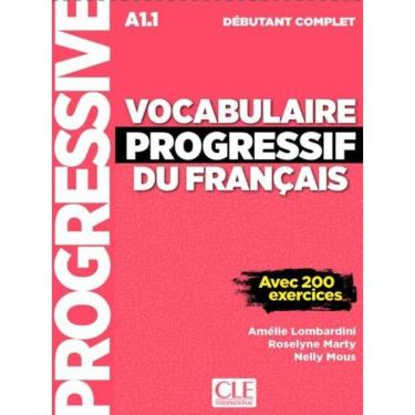 Imagem de Vocabulaire Progressif Du Français - Niveau Débutant Complet - Livre + Cd + Livre-Web - Nouvelle Cou