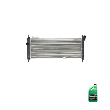 Imagem de Kit Radiador GM Corsa 94/02 8/16V Com Ar + Aditivo Paraflu Verde 5 Litros