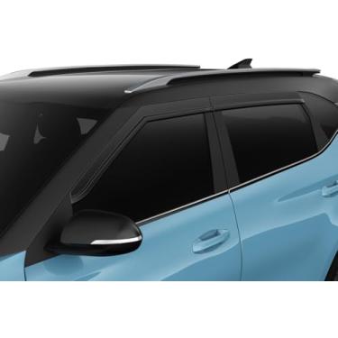 Imagem de Husky Liners Ventvisores/protetores de chuva de perfil baixo | Serve para Kia Seltos 2021-2025, 4 peças | Smoke - 2854134