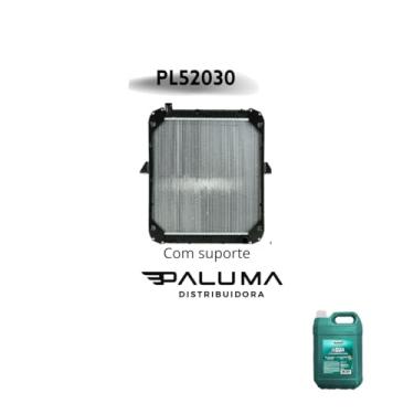 Imagem de Kit Radiador Intercambiador MB 1620 1622 1722 2423 + Água Desmineralizada 5 Litros