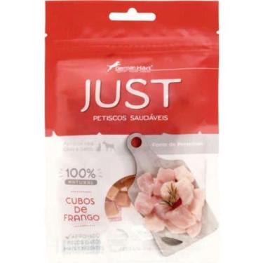 Imagem de Petisco Natural para Cães e Gatos GermanHart Just - Cubos de Frango 55