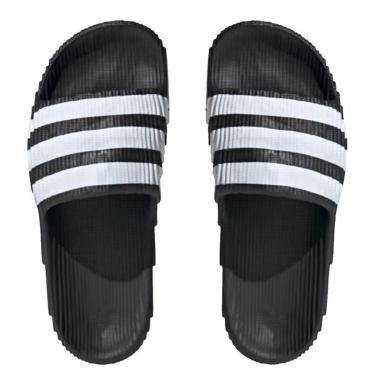 Imagem de Chinelo Adidas Adilette 22 Black White-Masculino