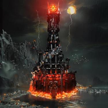 Imagem de BrickBling Luz LED para Lego Barad-dur Building compatível com Lego 10333-No Bricks (versão clássica de luz)