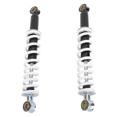 Imagem de Luocute 2 PCS 275 Mm Amortecedor de Motocicleta, Amortecimento Ajustável Liga de Aço de Mola de 6 Mm, Com Furo de 10 Mm ID 20 Mm de Espessura, para Scooters Elétricos de Kart 50ml 70ml
