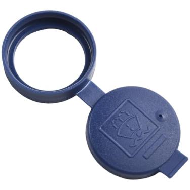 Imagem de Para Fiat for Croma 2005-2010 para Doblo Mk3 2010-2018 Tampa de garrafa de lavagem de para-brisas azul Parte de plástico 71740943 Tampa de garrafa de água Tampa do tanque do limpador