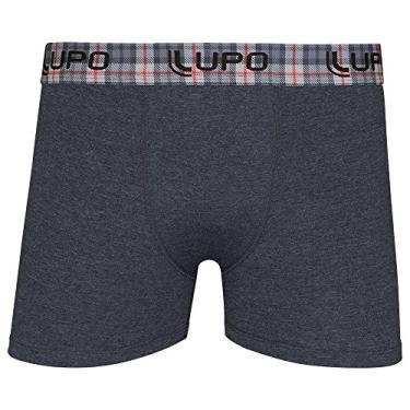 Imagem de Cueca Lupo Boxer (Adulto) Tamanho: P | Cor: Preto Mescla